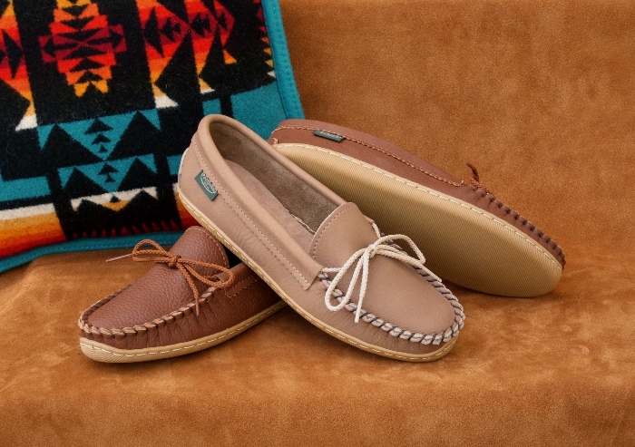 (image for) Women's Cushion Flex Sole Moccasin Shoes